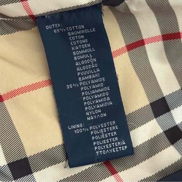 Burberry Golf Black Quilted Vest Size L Nova Check Lining - Picture 12 of 13